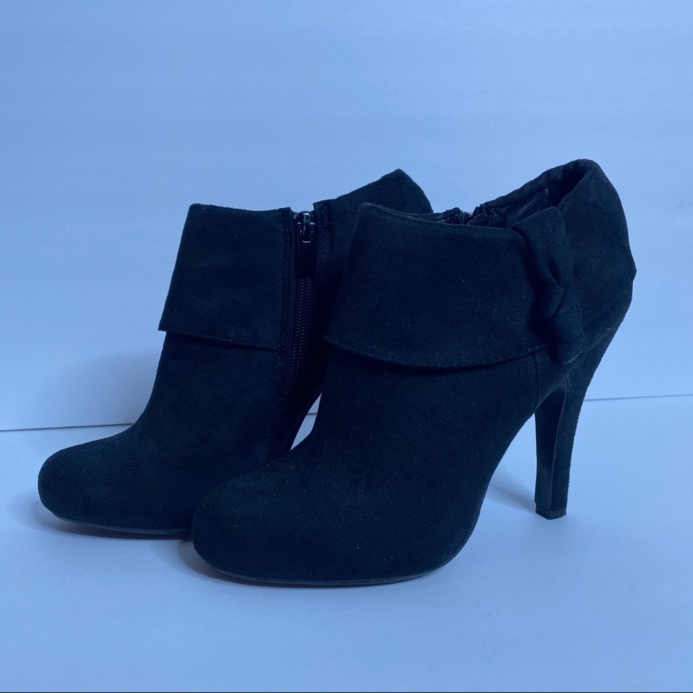 Women’s Black Heel Booties